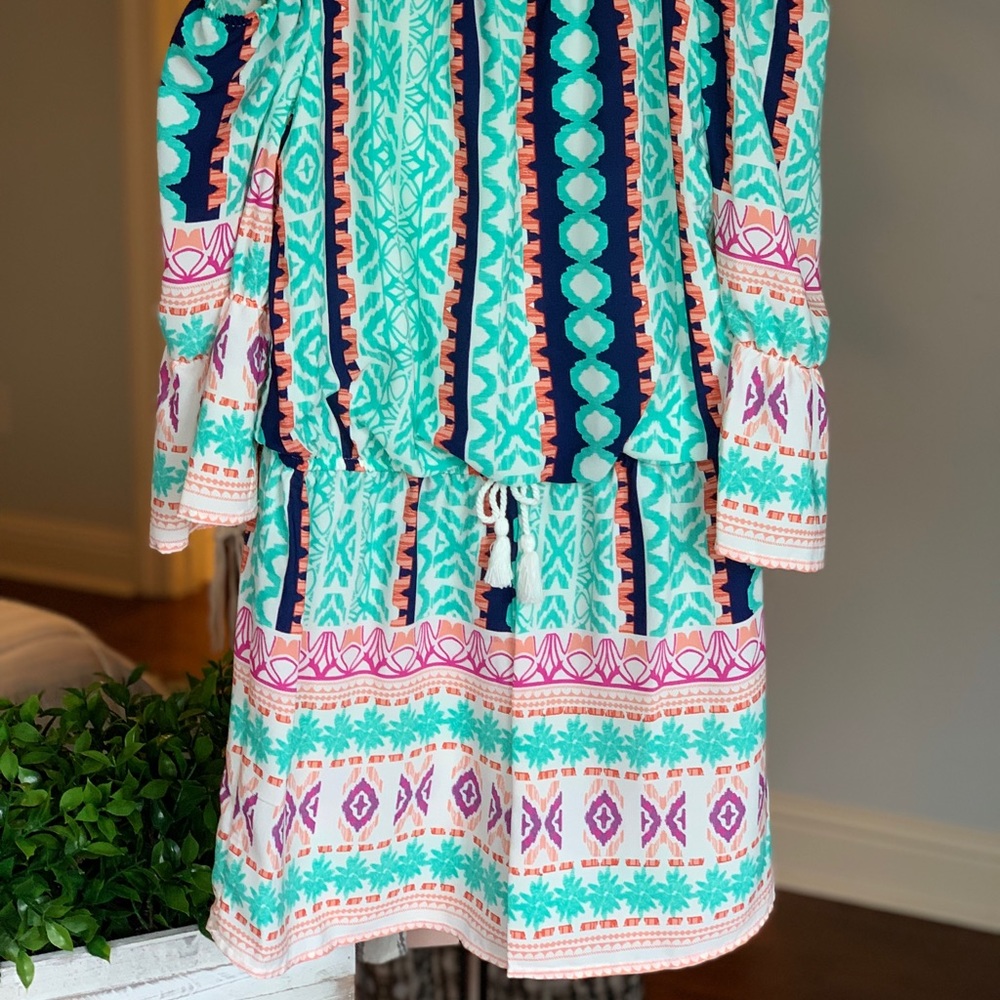 Takara Girls Tribal Print Romper Girls Large L